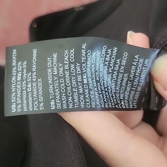 WHBM Luxe Stretch Miliary Jacket, Size 2, Black - Picture 5 of 8